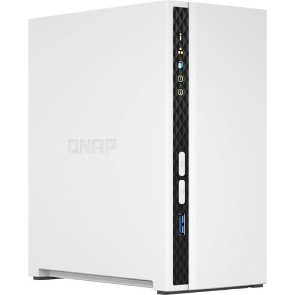 NAS QNAP TS-233 - ARM Cortex A55 Ram 2GB - COMPARTMIENTO PARA 2 unidades SATA de 3,5