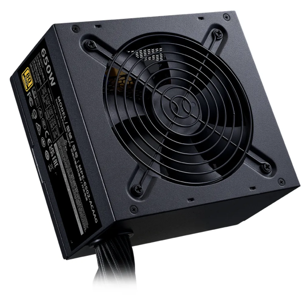 Fuente de Poder Cooler Master  650W G GOLD 650 V2, Certificada 80+ Plus Gold, ATX ( W/O POWER CORD ) P/N MPE-6502-ACAAG-WO