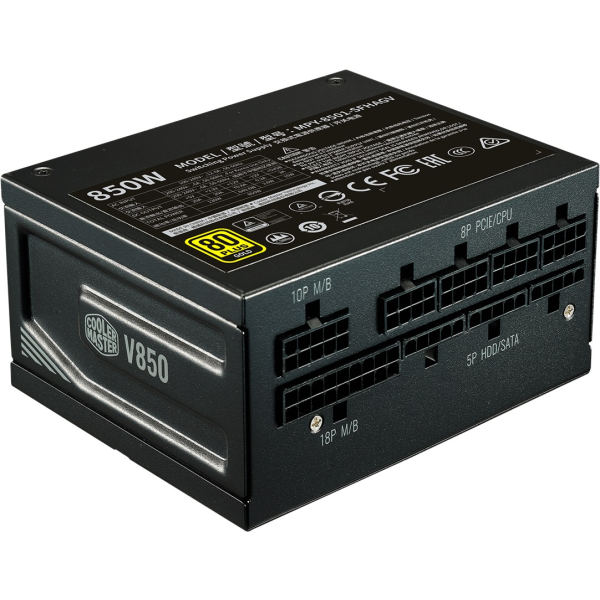 FUENTE DE PODER Cooler Master V850 SFX Gold  SFX12V v3.42 Modular 850W - ( W/O POWER CORD ) P/N MPY-8501-SFHAGV