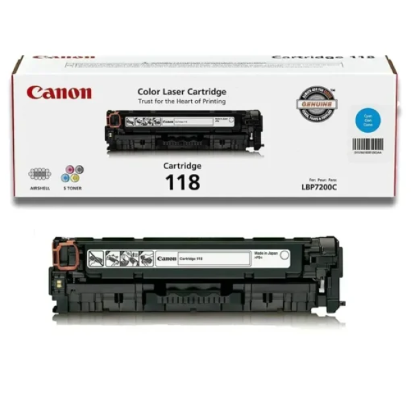 Toner Canon  Original Cyan CRG-118