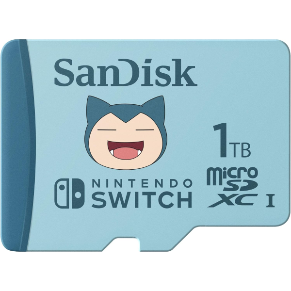 Memoria SanDisk microSDXC 1TB for Nintendo Switch - UHS-I U3 Clase 10