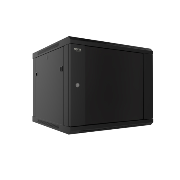 Nexxt Solutions - Rack armario - instalable en pared - RAL 9005, negro barniz - 15U - 19