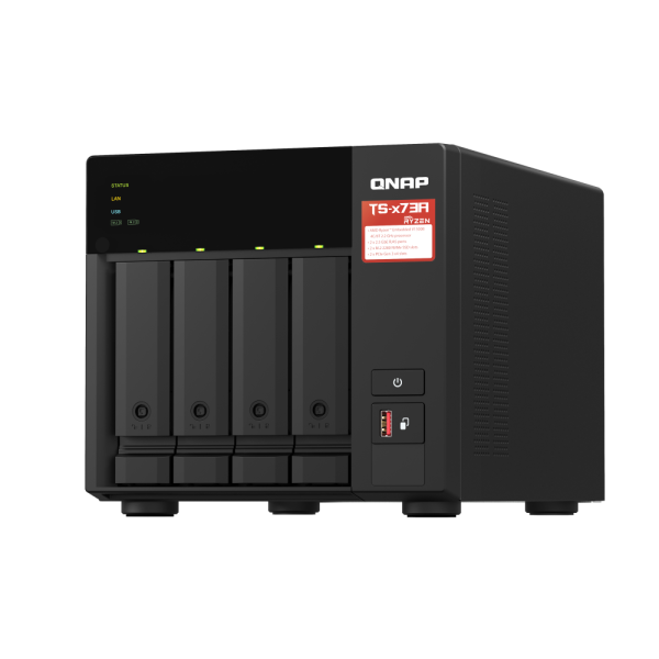 Equipo Home Nas QNAP - 4Bay Tower - TS-473A-SW5T-US