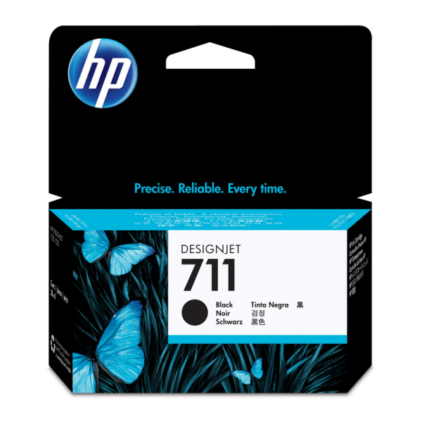 Tinta original HP 711 Black 38 ml - CZ129A