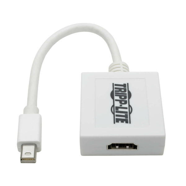 Adaptador TrippLite de Mini DisplayPort a HDMI M/H, 15cm, Blanco - P137-06N-HDMI