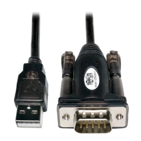 Cable Adaptador TrippLite USB A/DB9M U209-000-R - 1.5 Metros