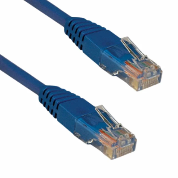 Eaton Tripp Lite Series Cat5e 350 MHz Molded (UTP) Ethernet Cable (RJ45 M/M), PoE - Blue, 1 ft. (0.31 m) - Cable de interconexión - RJ-45 (M) a RJ-45 (M) - 30 cm - UTP - CAT 5e - moldeado, trenzado - azul