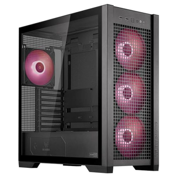 GABINETE ASUS TUF GT302 BLACK ARGB P/N 90DC00I0-B18000