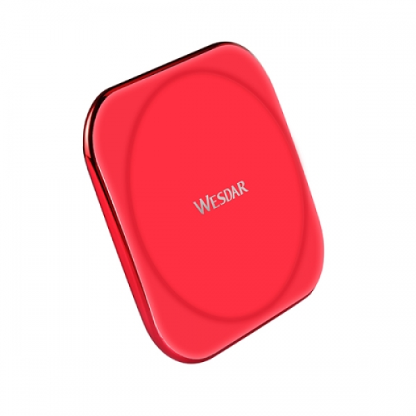 WESDAR CARGADOR INALAMBRICO WX6 RED