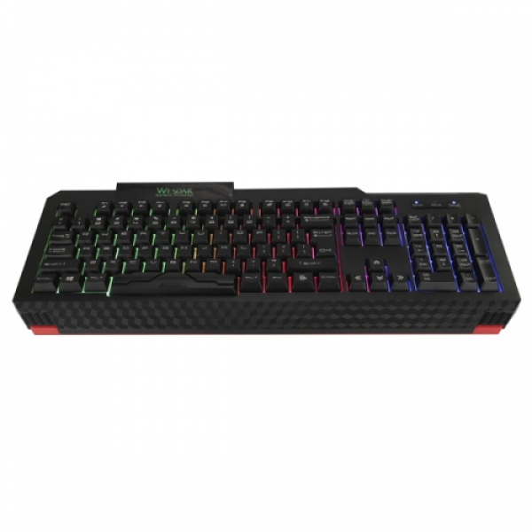 WESDAR TECLADO GAMING MK4 NEGRO LED