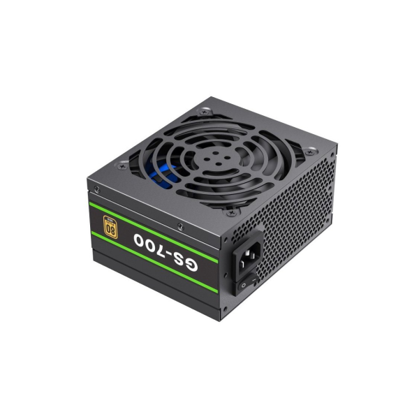 FUENTE SLIM GAMEMAX 700W BLACK SFX 80 PLUS BRONCE - GS-700