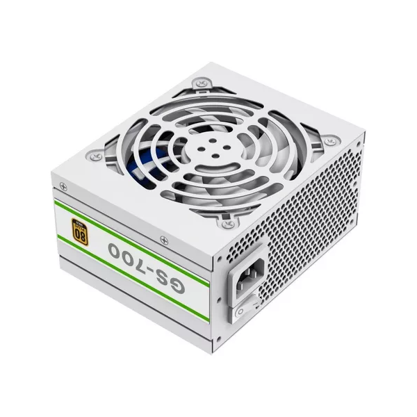 FUENTE SLIM CERTIFICADA GAMEMAX 700W  WHITE SFX 80 PLUS BRONCE - GS-700