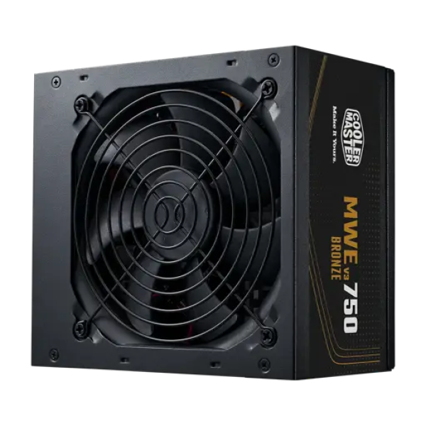 FUENTE CERTIFICADA COOLER MASTER 750W BRONZE V3 FULL RANGE ATX 3.1- MPE-7501-ACAAW-3BWO