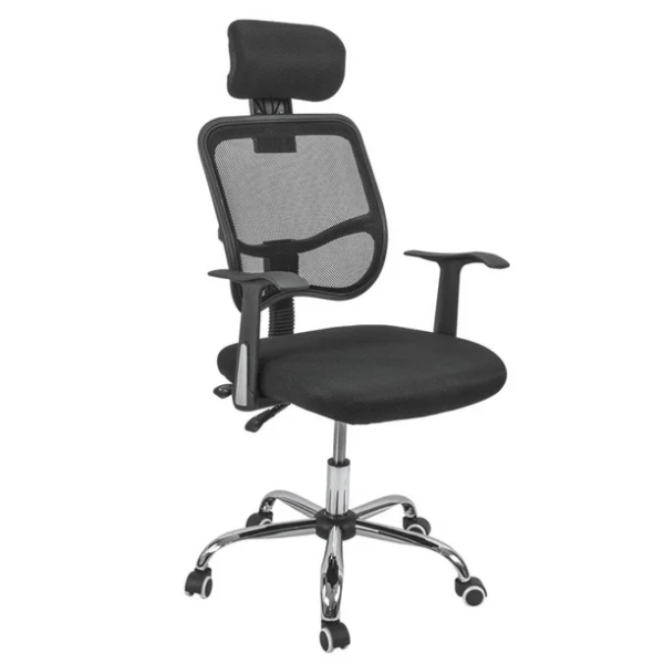 SILLA OFICINA WESDAR NEGRA RC-201