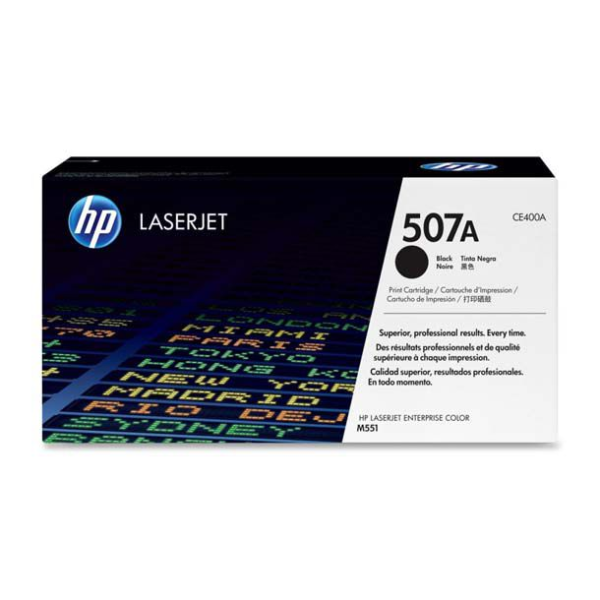 HP Toner 507A Negro P/N CE400