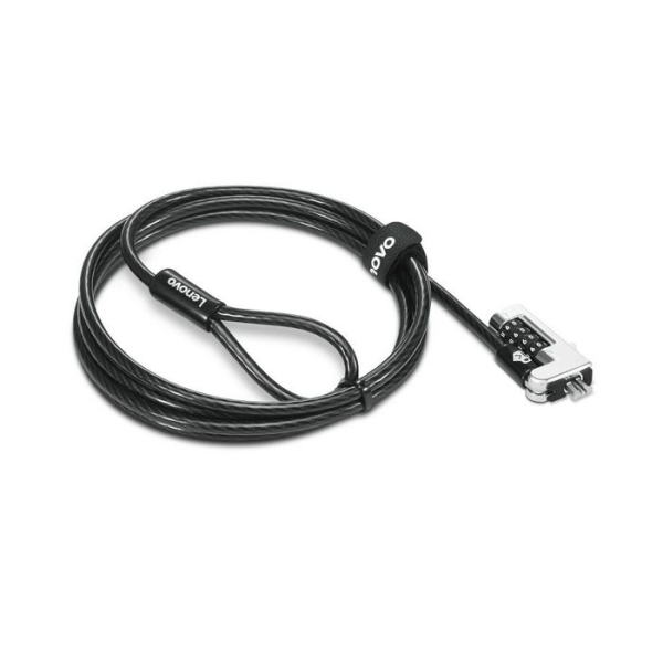 Cable de seguridad Kensington Lenovoi NanoSaver Combination - negro - 4XE1F30277