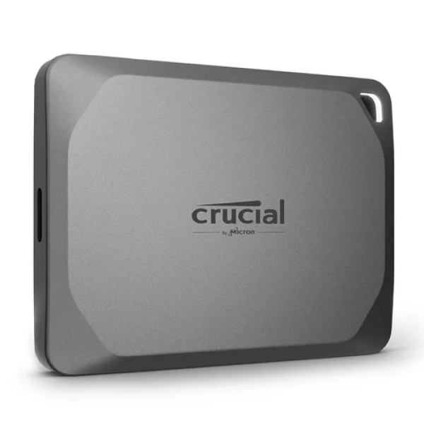 SSD EXTERNO Crucial X9 Pro 4TB - Gray - MAC, PlayStation, PC, Gaming Console - USB 3.2 (Gen 2) - 256-bit AES Encryption Standard - CT4000X9PROSSD9