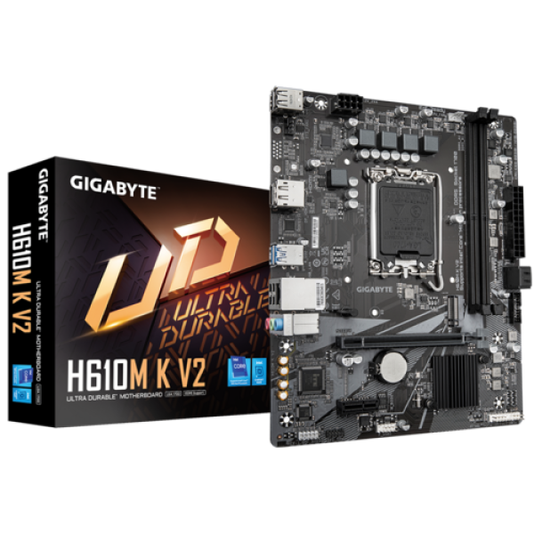 PLACA MADRE GIGABYTE H610M K V2 S1700 P/N H610MKV2