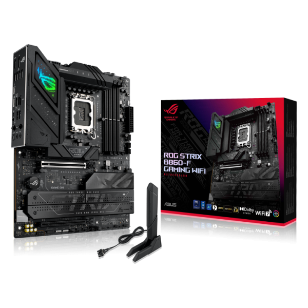 ASUS - Motherboard - ROG B860-F LGA1851 DDR5 4 DIMM