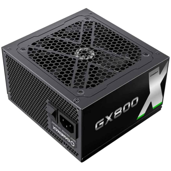 FUENTE DE PODER GAMEMAX GX-800 BLACK 3.0 80PLUS GOLD P/N GX-800