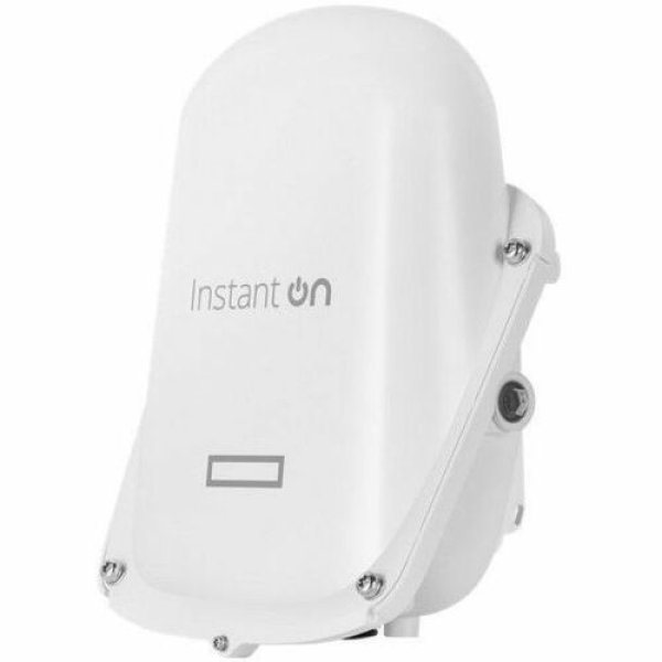 HPE Instant On AP27 Dual Band IEEE 802.11ax 1.77 Gbit/s Wireless Access Point - Outdoor - 2.40 GHz, 5 GHz - MIMO Technology - 1 x Network (RJ-45) - Gigabit Ethernet - Wall Mountable, Ceiling Mountable, Rail-mountable - IP67