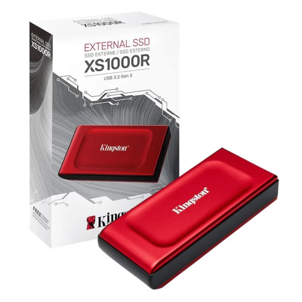 DISCO SSD EXTERNO DE 1TB XS1000 RED USB 3.2 GEN  2 PORTABLE