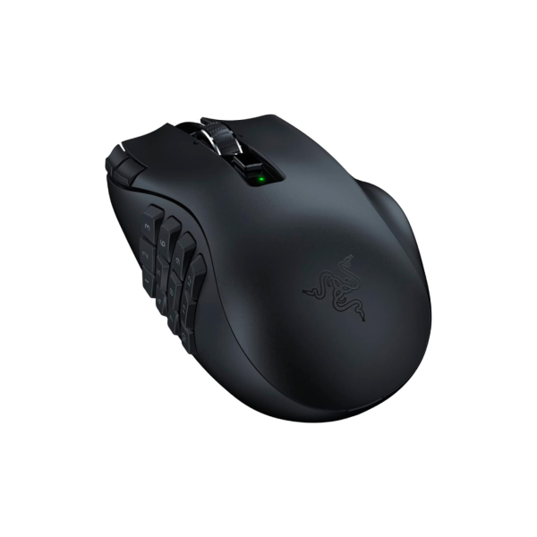 Mouse Gamer Razer Naga V2 HyperSpeed MMO -  19 botones - Wireless - RZ01-03600100-R3U1