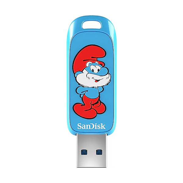 PENDRIVE SANDISK 256GB VERSION SMURFS - SDCZIS-256G-G466