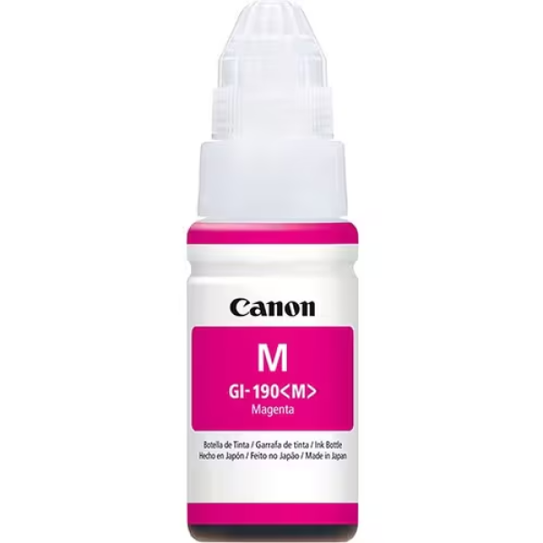 Canon GI-190 M Original Inkjet Ink Cartridge - Magenta Pack - 7000 Pages