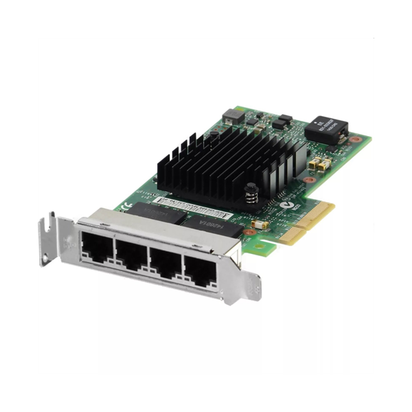 Tarjeta de Red Dell Gigabit Ethernet para Servidor - 1000Base-T - PCI Express - Bajo perfil Bracket Height - 1Gbit/s Data Transfer Rate - Intel i350 - 4 Puerto(s)