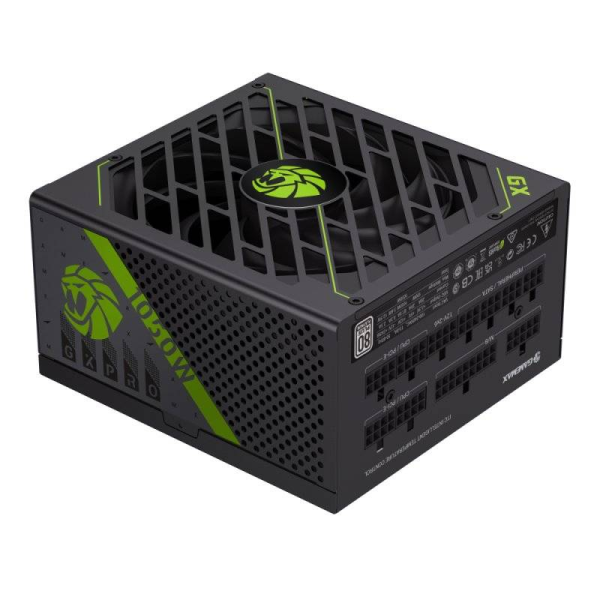 Fuente de poder GAMEMAX FUENTE GX-1050 Black 3.0 80PLUS gold P/N GX-1050BLACK3.0