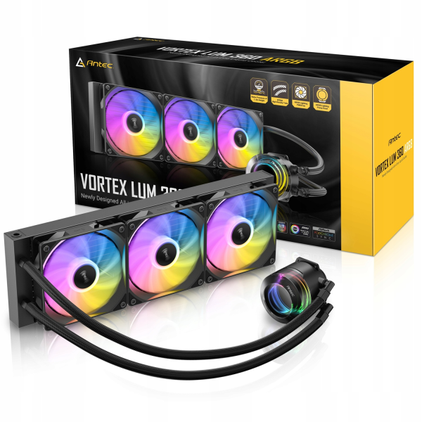 SISTEMA DE REFRIGERACION LIQUIDA ANTEC Vortex Lum 360 ARGB BK 0-761345-40055-8