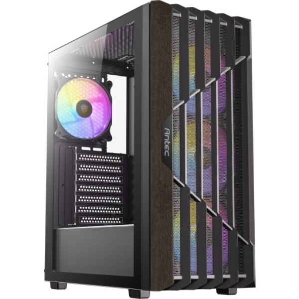 GABINETE GAMER ANTEC AX63 WOOD 4 FAN ARGB  0-761345-10172-1