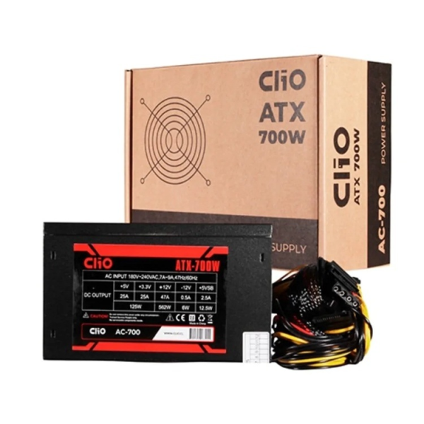FUENTE DE PODER CLIO 700W MODELO AC-700W