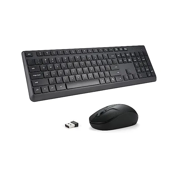 KIT COMBO INALAMBRICO PHILCO MOUSE + TECLADO PPR6354K NEGRO
