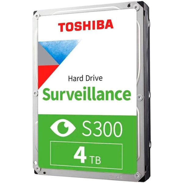 DISCO DURO INTERNO TOSHIBA 4TB SERIE S300 PRO VIGILANCIA