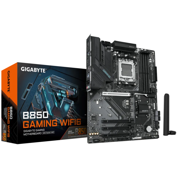 PLACA MADRE GIGABYTE B850 GAMING WIFI6 sAM5 P/N B850GAMINGWIFI6
