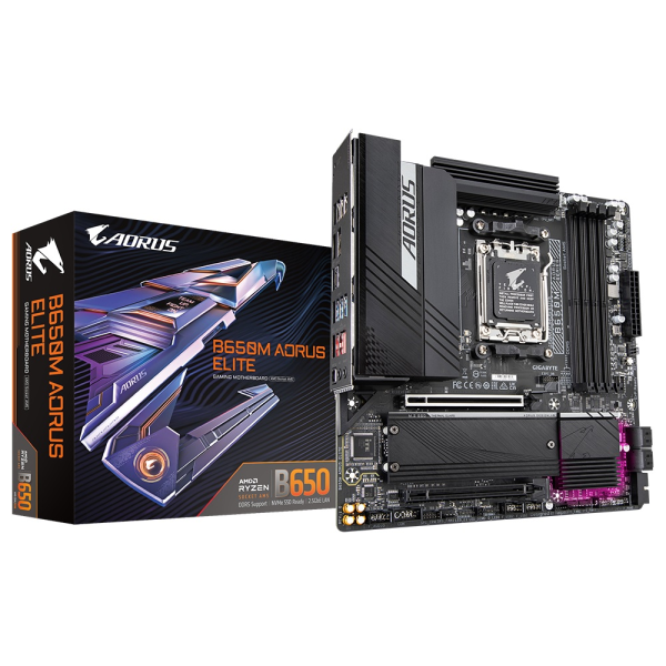 PLACA MADRE GIGABYTE B650 AORUS ELITE sAM5 P/N B650MAORUSELITE