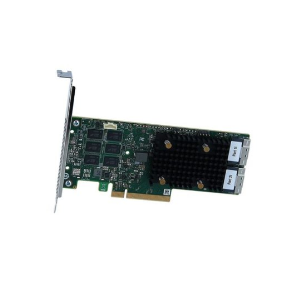 HPE MR416i-p SAS Controller - Serial ATA/600, 12Gb/s SAS - PCI Express 4.0 x8 - 8 GB Flash Backed Cache - Plug-in Card - RAID Supported - 0, 1, 5, 6, 10, 50, 60 RAID Level - 1x8 SlimSAS - 1 Total SAS Port(s) - Linux, PC