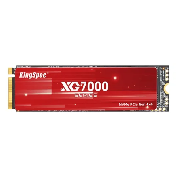 SSD KINGSPEC M.2 512GB 2280 NVME PCI 4.0 XG7000  7200/7400 DISIPADOR