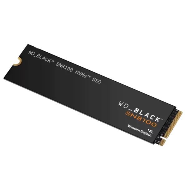 SSD WESTERN DIGITAL BLACK 1TB SN8100 NVME M.2 2280 - PCI EXPRESS 5.0 X4 14900 - 11000 MB/s P/N WDS100T1X0M