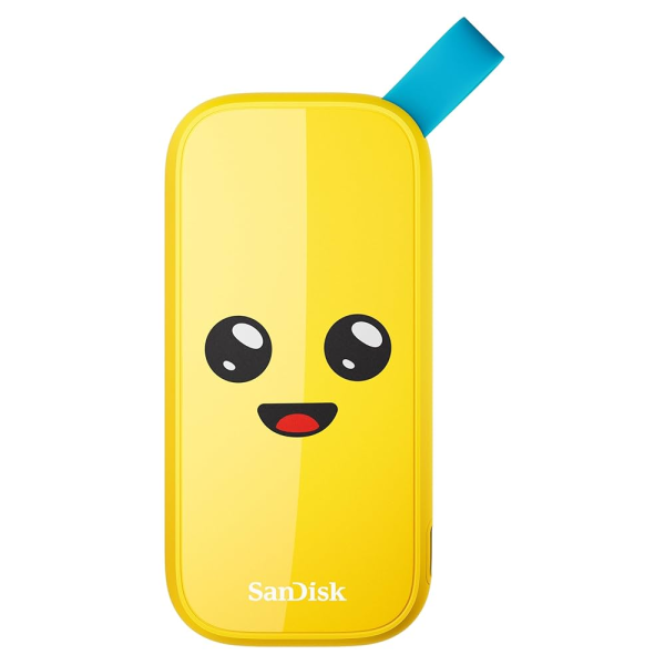 SSD EXTERNO SANDISK FORTNITE PEELY EDITION 1TB USB 3.2 GEN 2 P/N SDSSDE30-1T00-G25F