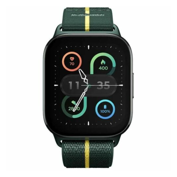 Motorola Mobility moto watch fit Smart Watch - Cuadrado Case Shape - 43mm Case Height - 37mm Case Width - Acelerómetro, Sensor Gyro, Sensor de luz ambiental - Notificación push