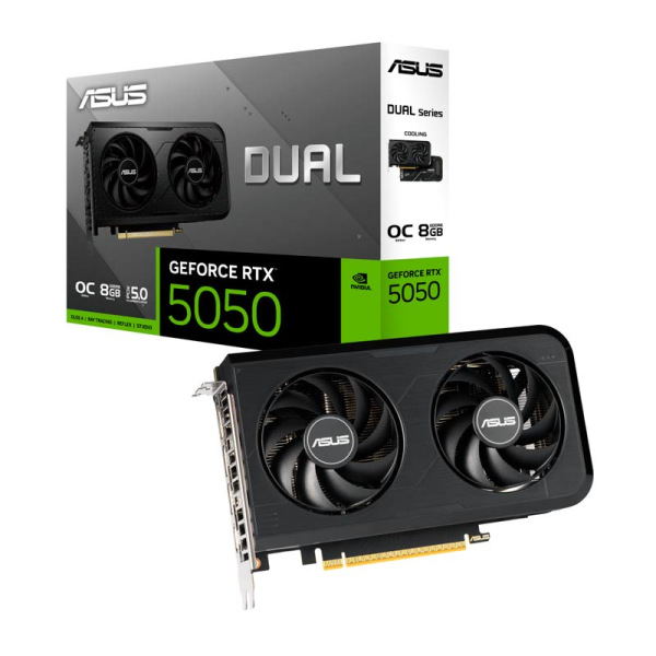 Tarjeta de Video Asus Dual GeForce RTX5050 8GB OC