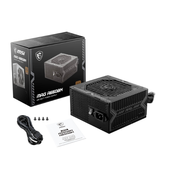FUENTE DE PODER MSI MAG A650BN 650W 80PLUS BRONCE ATX P/N MAGA650BN