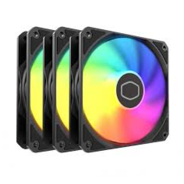KIT DE 3 VENTILADORES COOLER MASTER MF120 LITE ARGB MFW-B2DN-173PA-R1
