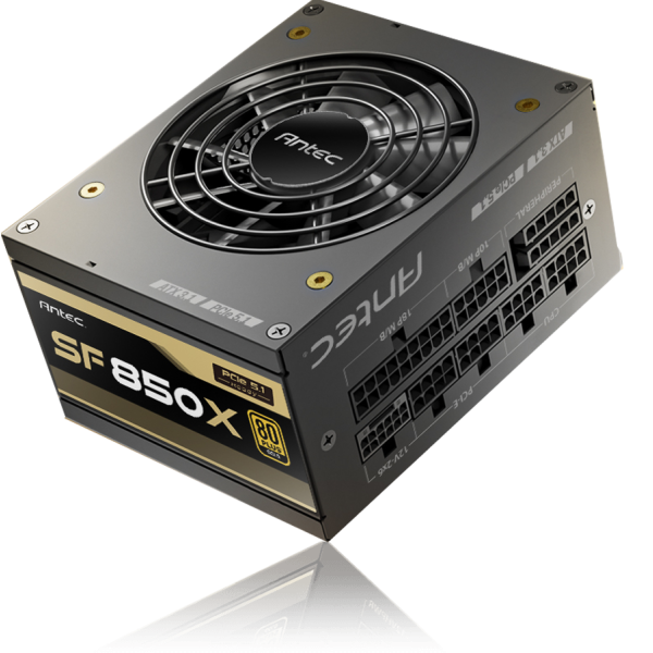FUENTE DE PODER ANTEC 850W SFF GOLD MODULAR SF850X-EC SFX VERSION 5.1 3.1 P/N 0-761345-20027-1