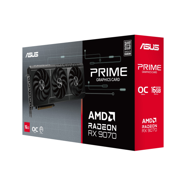 TARJETA DE VIDEO ASUS RADEON PRIME RX 9070 16GB EVO P/N PRIME-RX9070-O16G-EVO