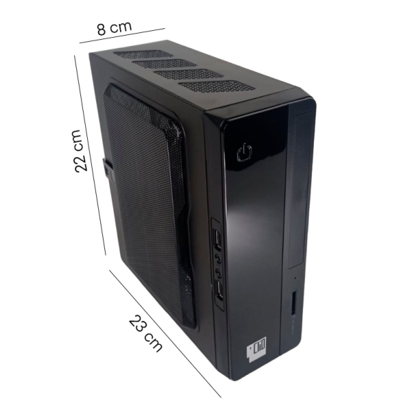GABINETE CLIO ITX S101B 2USB HDD 2.5