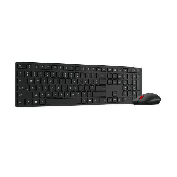 KIT TECLADO Y MOUSE LENOVO PRO USB INALAMBRICOS - NO INCLUYE PILAS
